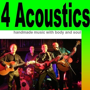 Plakat zum Konzert der "4 Acoustics" in der JVA Werl