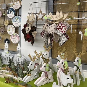 Artikel die auf dem Weihnachtsbasar in Remscheid zum Verkauf stehen