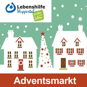 Stand der JVA Wuppertal-Vohwinkel auf dem Adventsmarkt Cronenberg