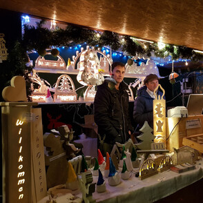 Weihnachtsmarkt in Werl Stand JVA Werl