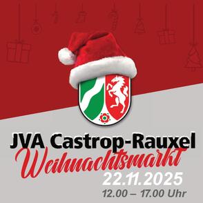 Flyer - Poster Weihnachtsmarkt JVA Castrop-Rauxel