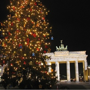 Brandenburgertor weihnachtlich