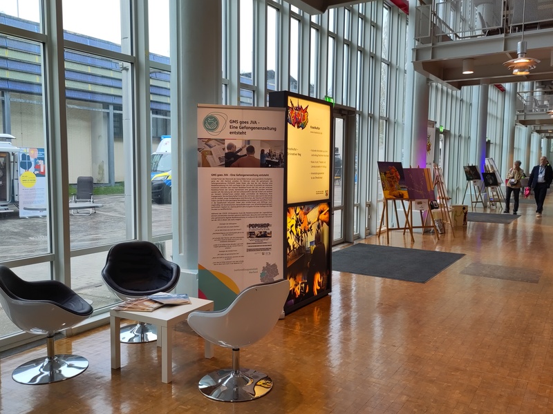 Sonderausstellung Knastkultur auf dem Präventionstag 2026