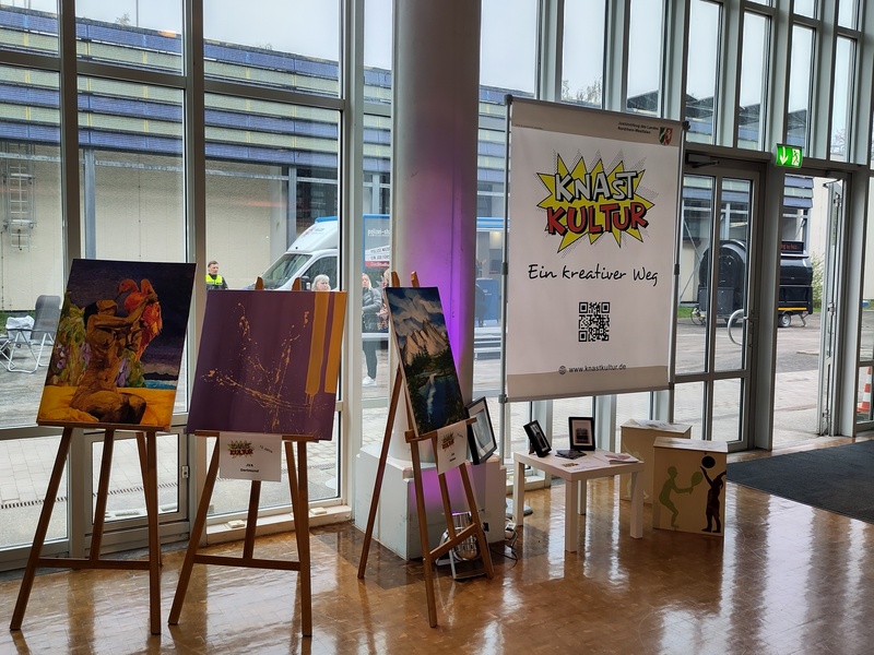 Sonderausstellung Knastkultur auf dem Präventionstag 2026