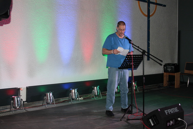 ...Eugen rappte mit Musik.