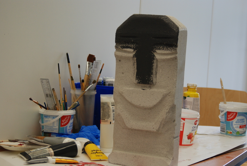 Projekt Stein-Skulpturen Bielefeld Brackwede