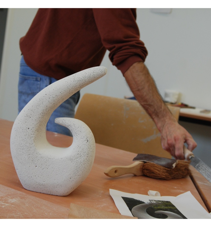 Projekt Stein-Skulpturen Bielefeld Brackwede