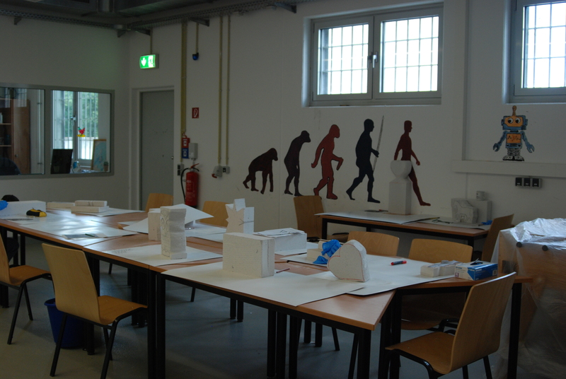 Projekt Stein-Skulpturen Bielefeld Brackwede