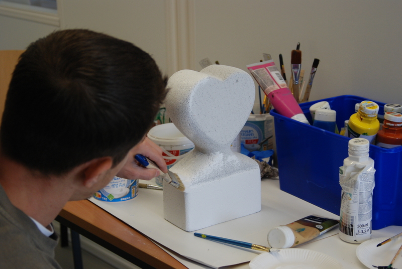 Projekt Stein-Skulpturen Bielefeld Brackwede