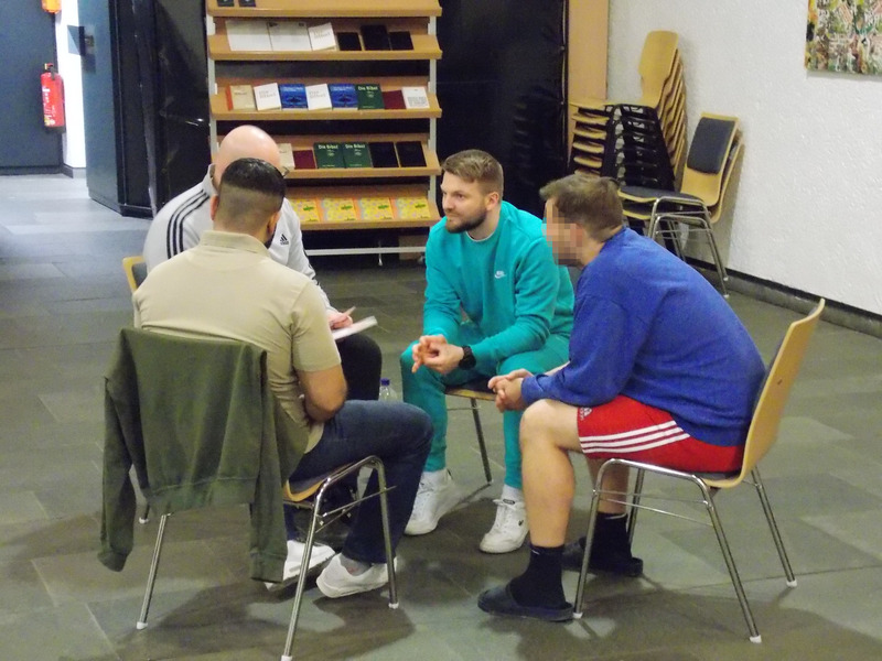 Theaterworkshop Gruppenarbeit