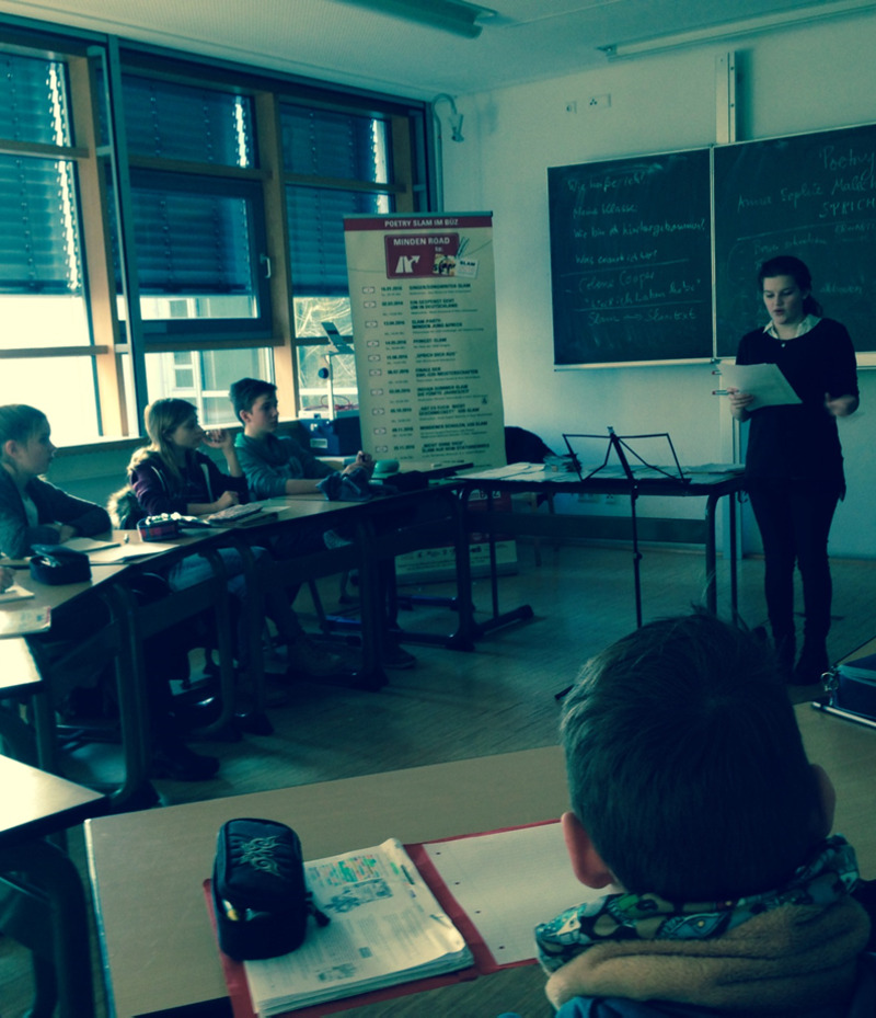Poetry-Slam-Workshop "Sprich dich aus"