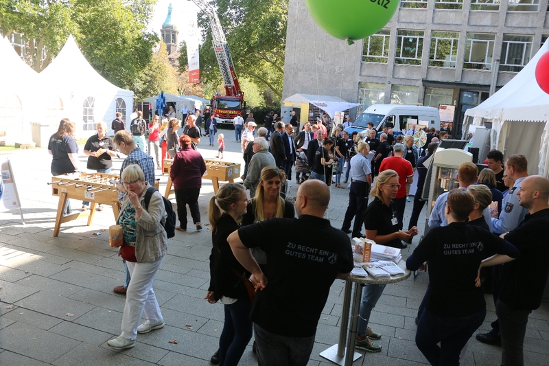 NRW-Tag 2018 Essen Impressionen Stand Knastkultur