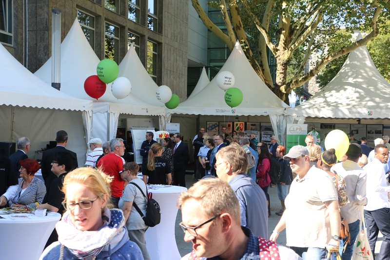 NRW-Tag 2018 Essen Impressionen Stand Knastkultur