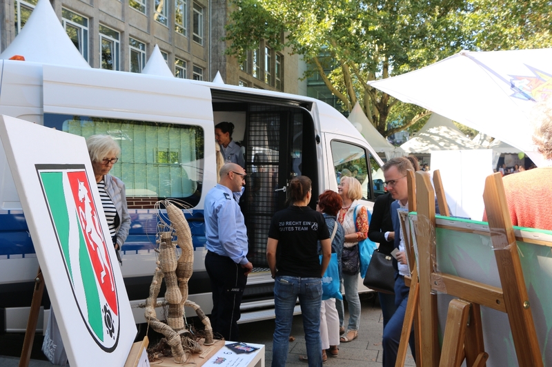 NRW-Tag 2018 Essen Impressionen Stand Knastkultur