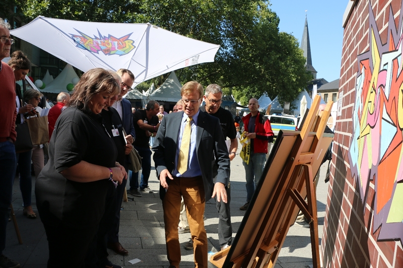 NRW-Tag 2018 Essen Impressionen Stand Knastkultur