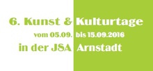 Plakat Kunst- und Kulturtage Thüringen 2016