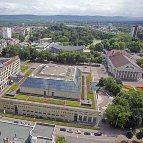 Kongresszentrum Luftaufnahme