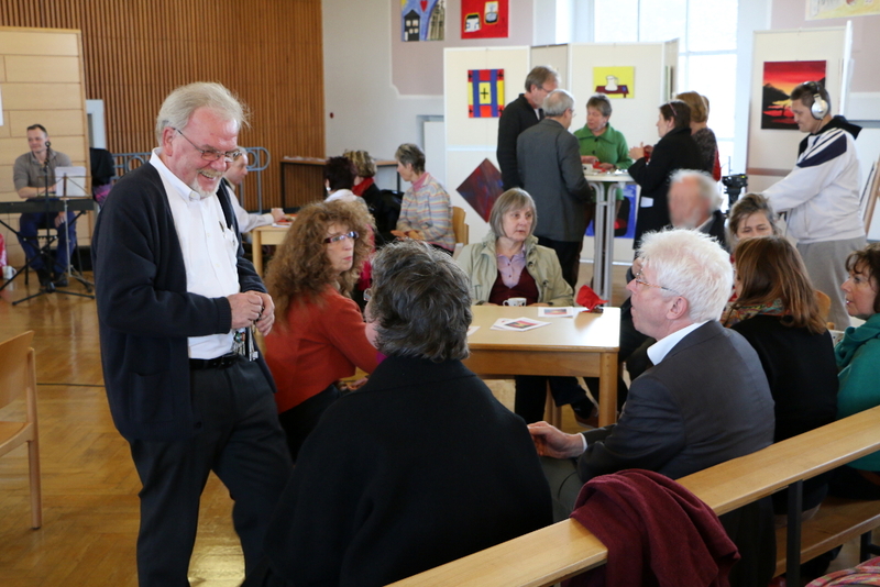 Impressionen Vernissage "Um zu überleben malen" JVA Siegburg