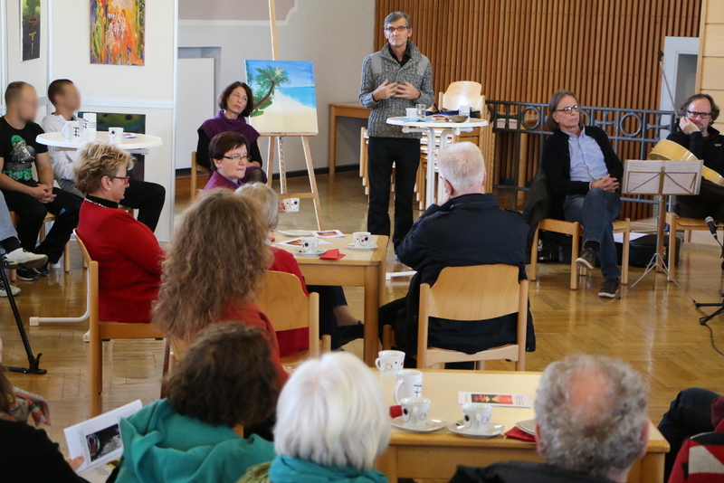 Impressionen Vernissage "Um zu überleben malen" JVA Siegburg