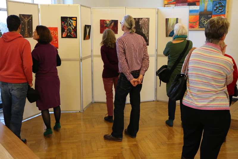 Impressionen Vernissage "Um zu überleben malen" JVA Siegburg