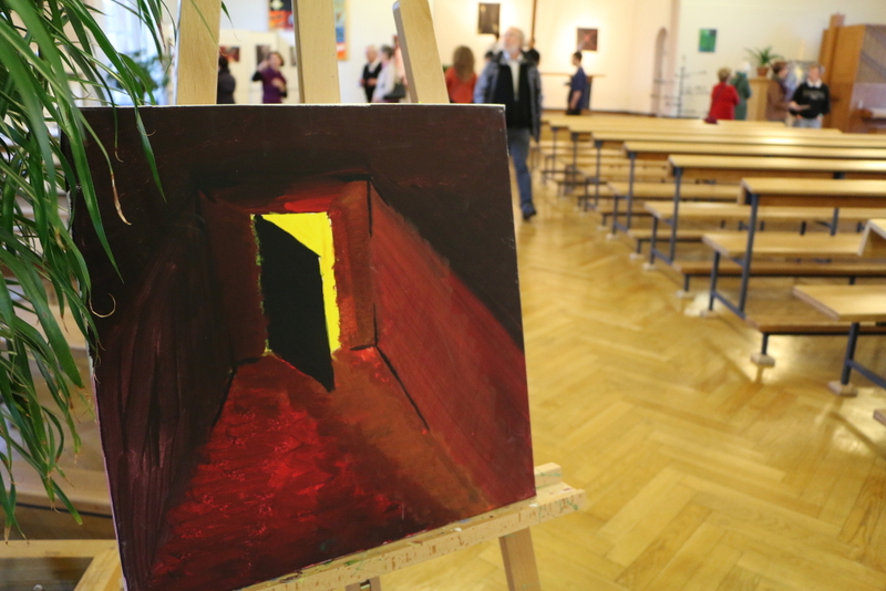 Impressionen Vernissage "Um zu überleben malen" JVA Siegburg