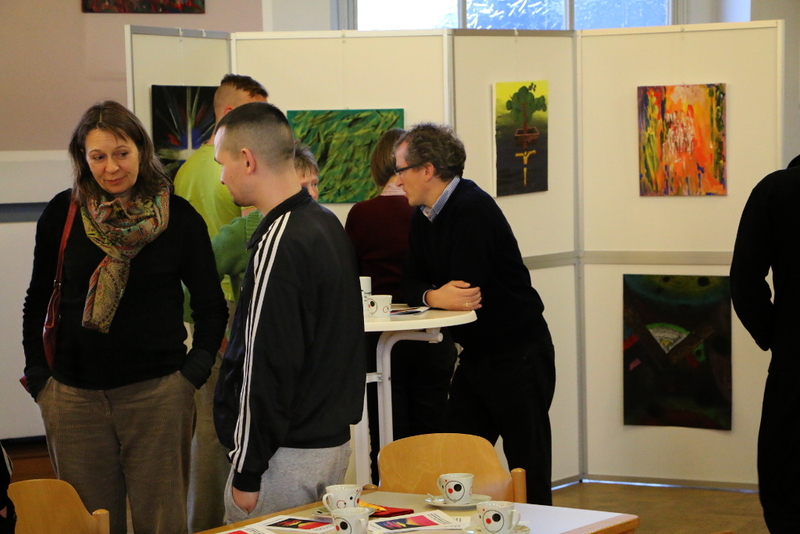 Impressionen Vernissage "Um zu überleben malen" JVA Siegburg