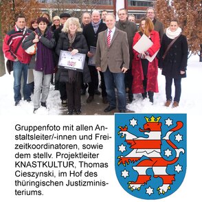 Gruppenfoto Thüringen Ministerium