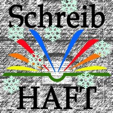 SchreibHaft Logo mit Schnee