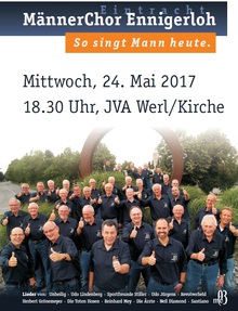 Plakat Männerchor Ennigerloh
