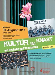 Plakat "Kultur im Knast" 2017