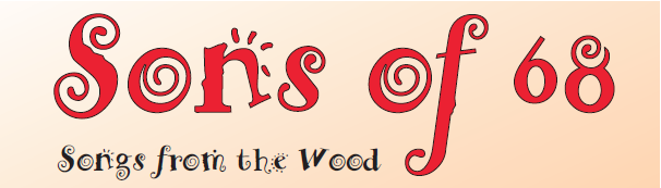 Banner/Schriftzug der Band