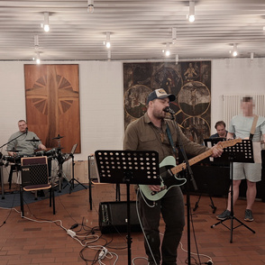 Die Band Traffic Jam Mills beim spielen