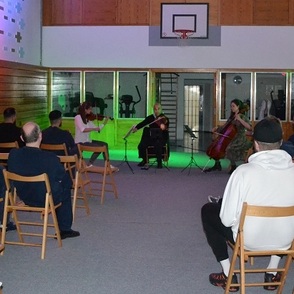 Das Musitheca Ensemble auf der B&uuml;hne