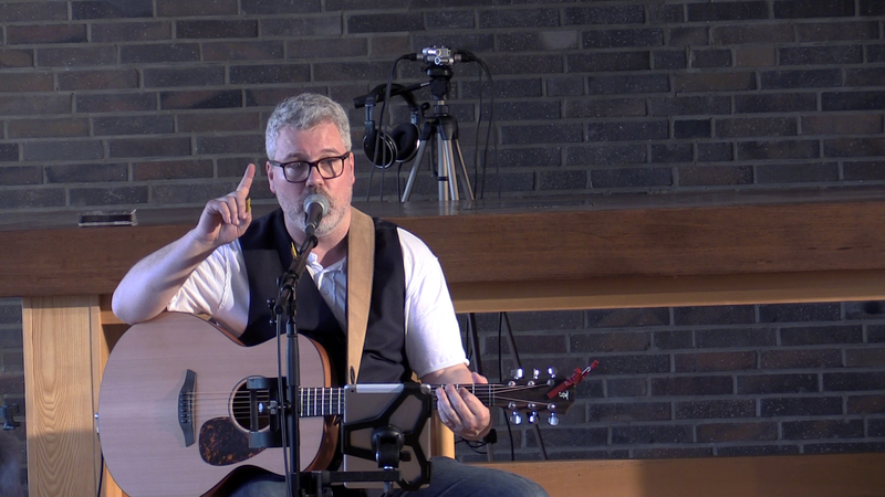 Impressionen des Konzertes mit Mathias Nelles in der JVA Siegburg