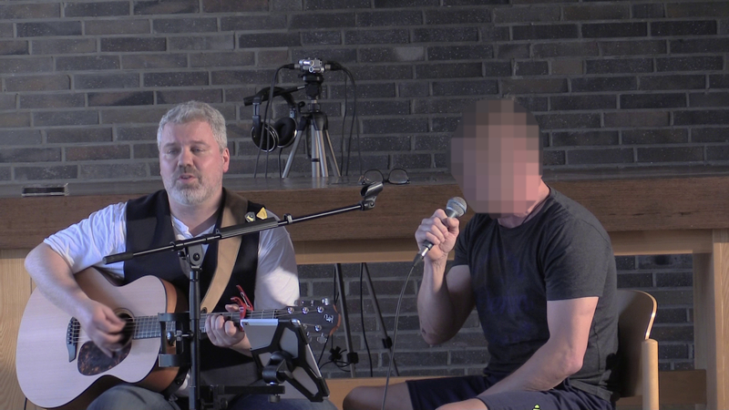 Impressionen des Konzertes mit Mathias Nelles in der JVA Siegburg