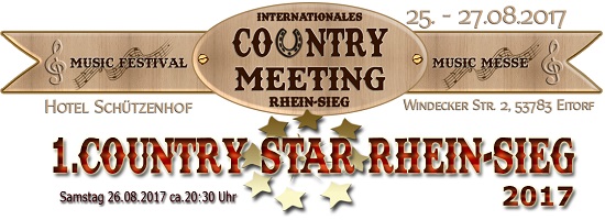 Logo der Veranstaltung "Country Star Rhein-Sieg"