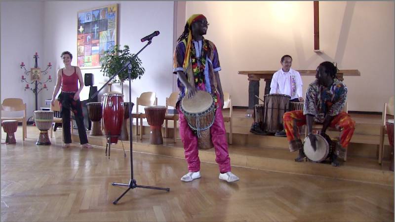 Impressionen vom Trommelkonzert in der JVA Siegburg