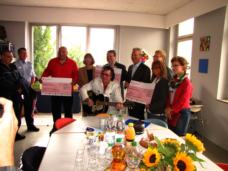 Knackis kicken für Kinder - Pressekonferenz der Veranstaltung