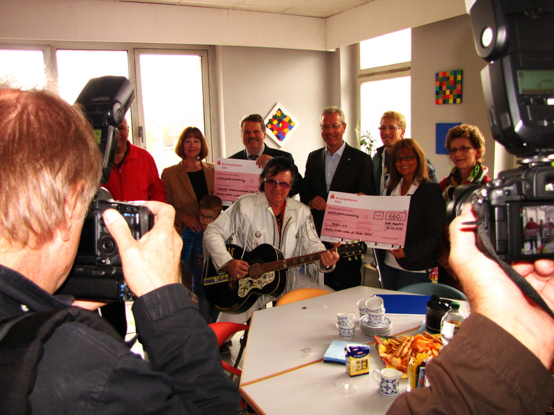 Knackis kicken für Kinder - Pressekonferenz der Veranstaltung