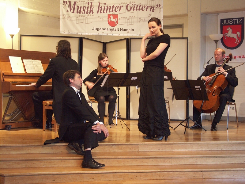 Impressionen von der Veranstaltung "Musik hinter Gittern