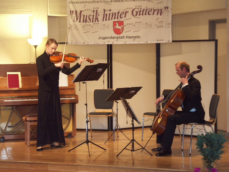 Impressionen von der Veranstaltung "Musik hinter Gittern