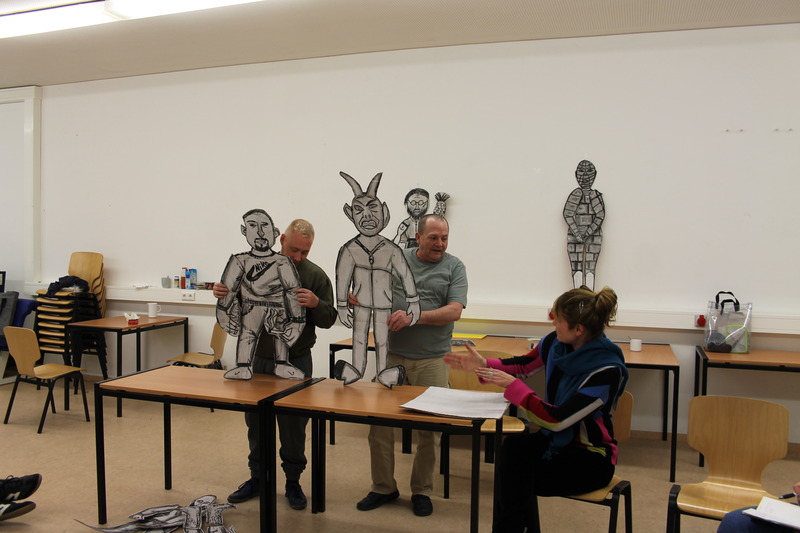 Avatare werden ausprobiert