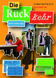 Plakat zum Theaterstück
