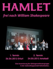 Plakat zum Theaterstück
