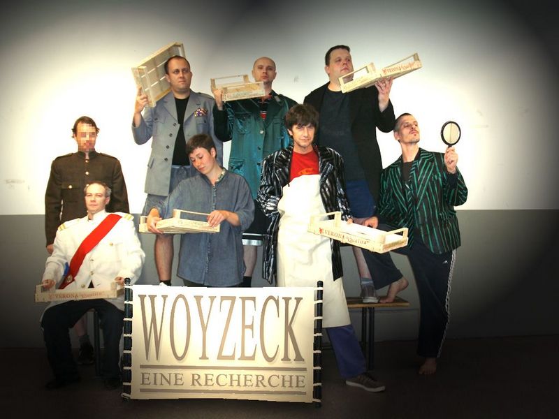 Szene aus der Aufführung Theaterstück "Woyzeck" JVA Schwerte